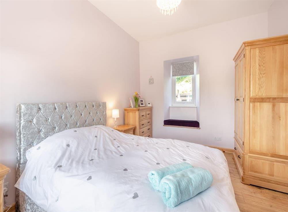 Double bedroom at Lincumtoy in Pinwherry, near Girvan, Ayrshire