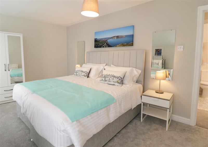 One of the 2 bedrooms at Linda Cottage, Llandudno