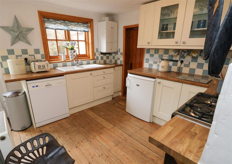 This is the kitchen at Linda Cottage, St Helens