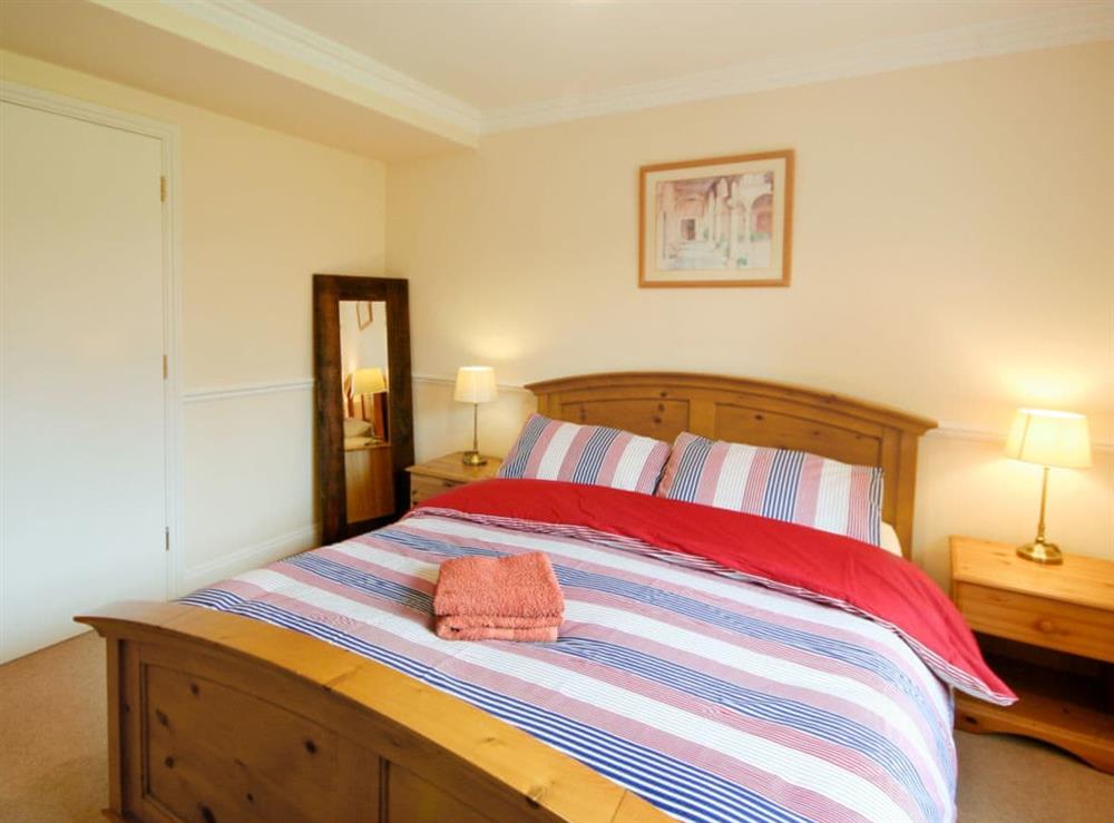 Double bedroom at Lindas Lodge in Halesworth, Suffolk