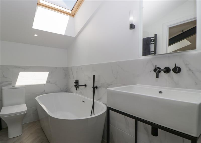 This is the bathroom at Linden Barn, Lime Tree Barn