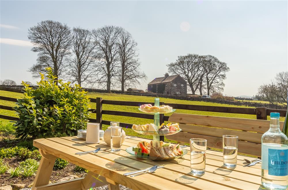 Enjoy your afternoon tea with a view at Linden Barn, Orton