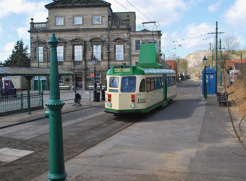 Crich Tramway Museum, Matlock at Linden Cottage in Bakewell, Derbyshire