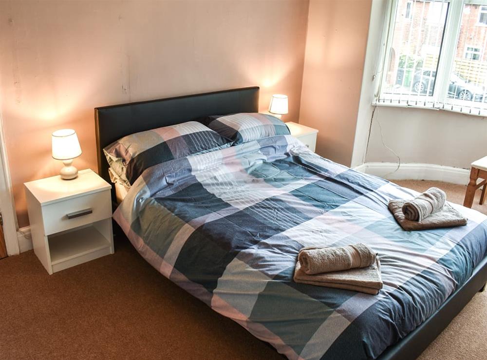 Double bedroom at Linden Cottage in Clifton Without, near York, North Yorkshire