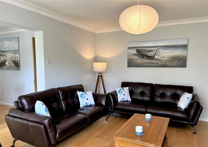 The living area at Linden Lea, Newton Ferrers