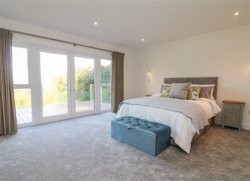 One of the 3 bedrooms at Linden View, Combe Martin
