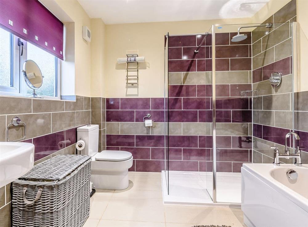 Shower room at Lindengarth in Bridlington, Yorkshire, North Humberside