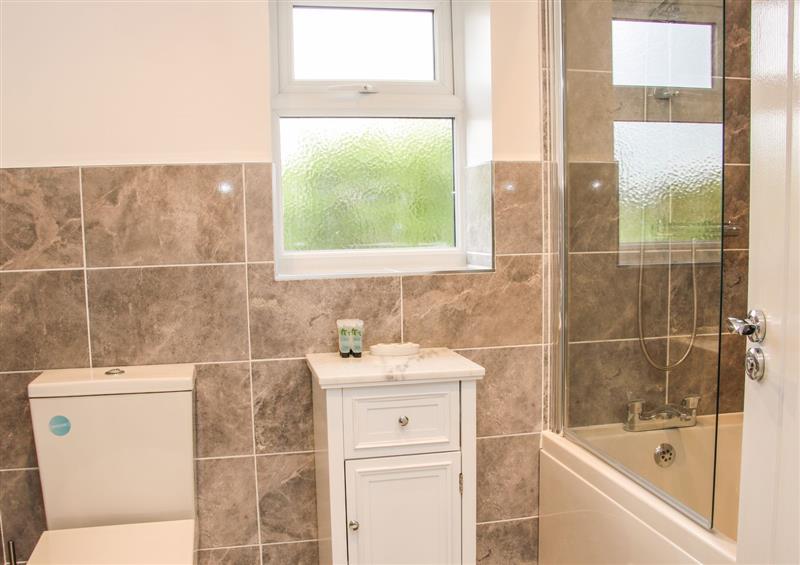 This is the bathroom at Lindens Barn, Minsterley