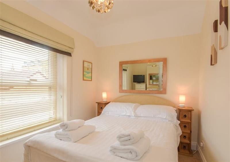 One of the bedrooms at Lindores, Alnmouth