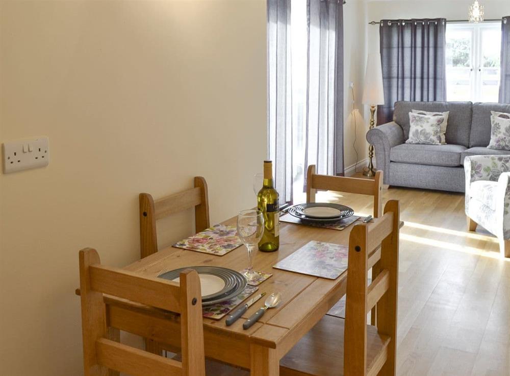 Convenient dining area at Lindum Leys in Marazion, Cornwall