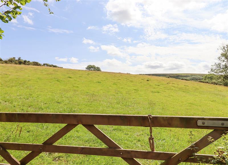 The setting of Lingcombe Barn