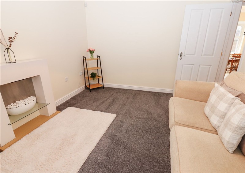 The living area at Lingla House, Frizington