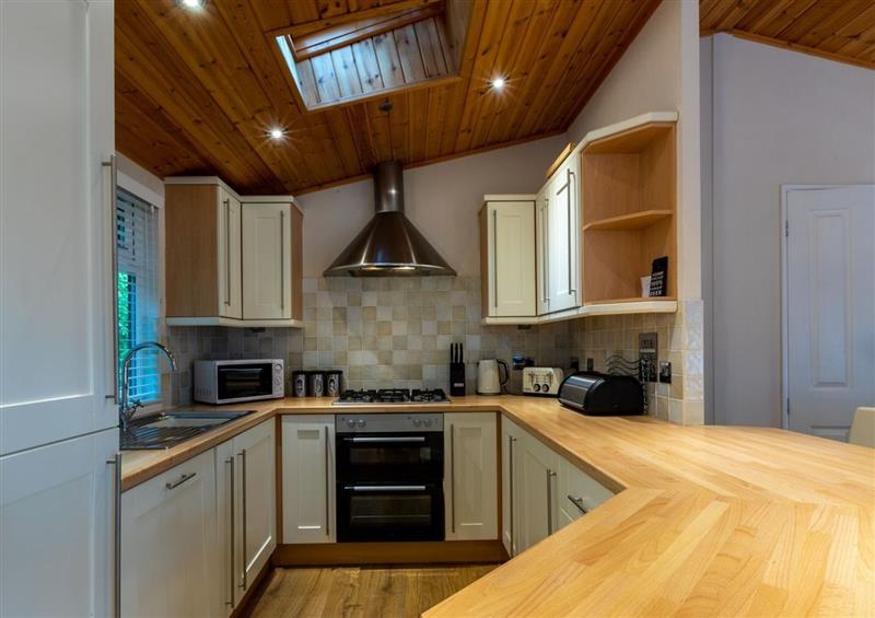 This is the kitchen at Lingmoor Lodge, Keswick Court 4
