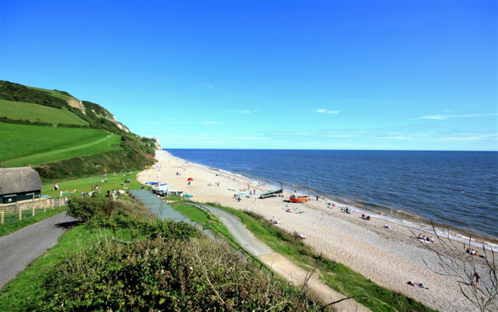 Branscombe beach at Linhay in Ottery St Mary