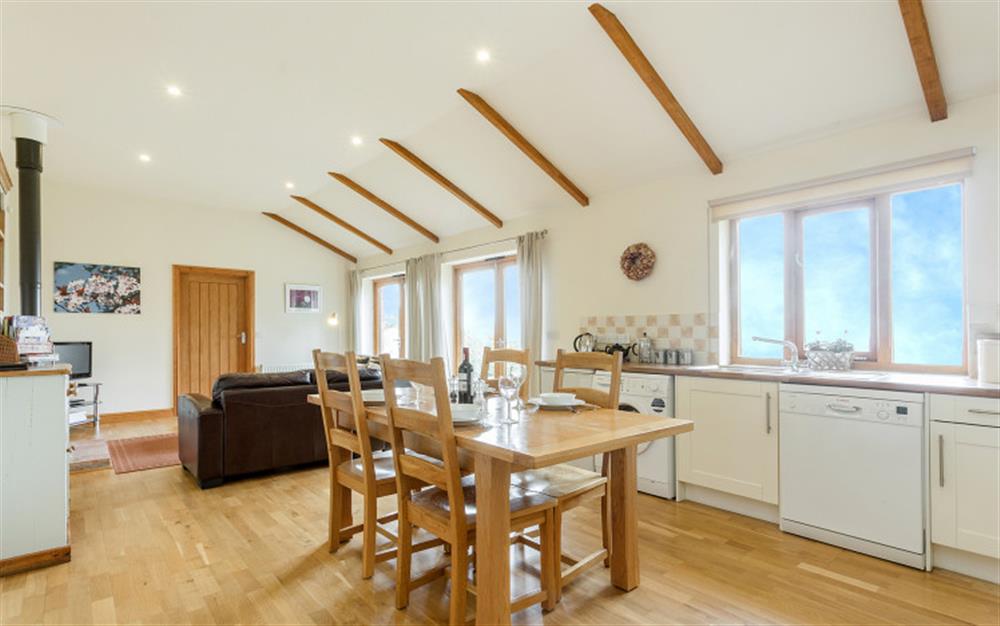 Bright and airy living space at Linhay in Ottery St Mary