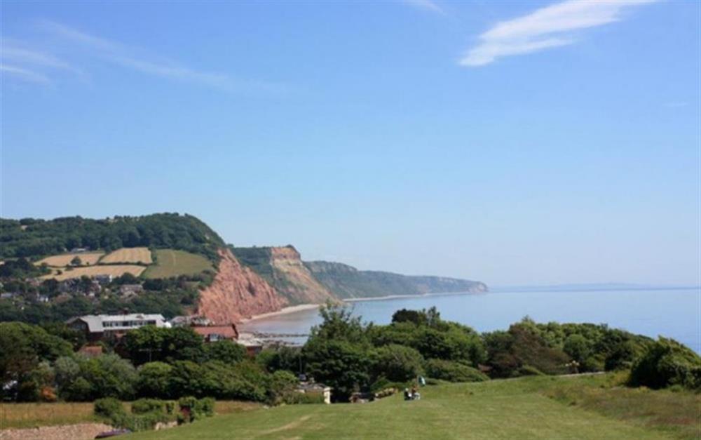 The coast at Sidmouth just a short drive away at Linhay in Ottery St Mary