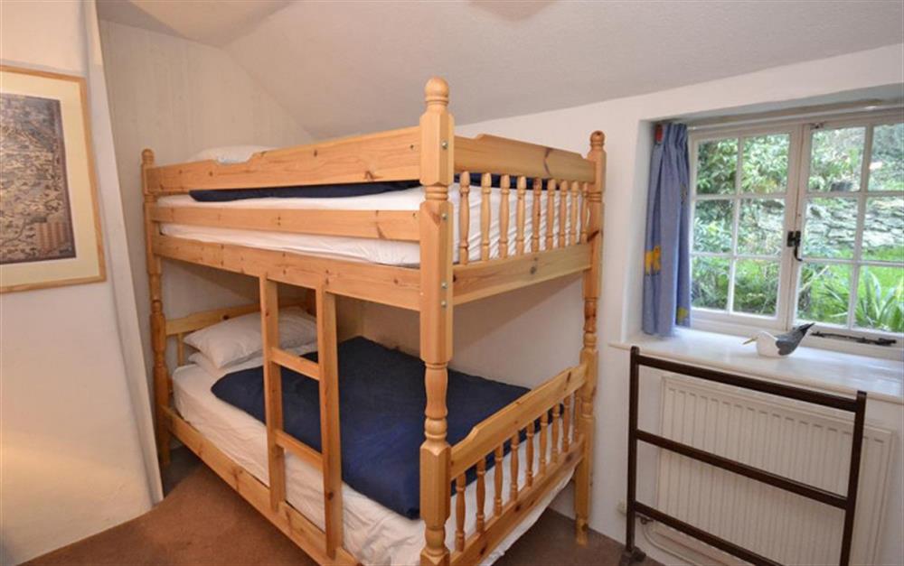 The bunk bedroom. at Linhays in Bickerton