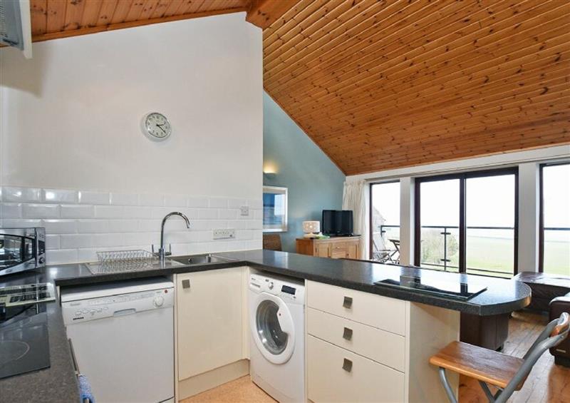 This is the kitchen at Links View, Embleton