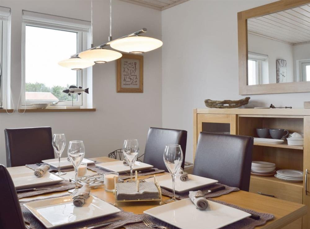 Dining area at Links View in Fritton, near Great Yarmouth, Norfolk