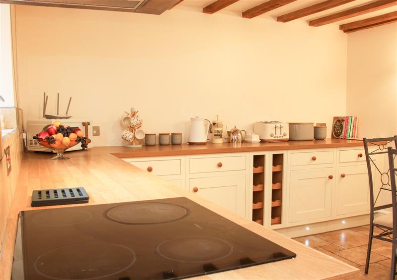 This is the kitchen at Linley Lane Cottage, Norbury near Bishops Castle