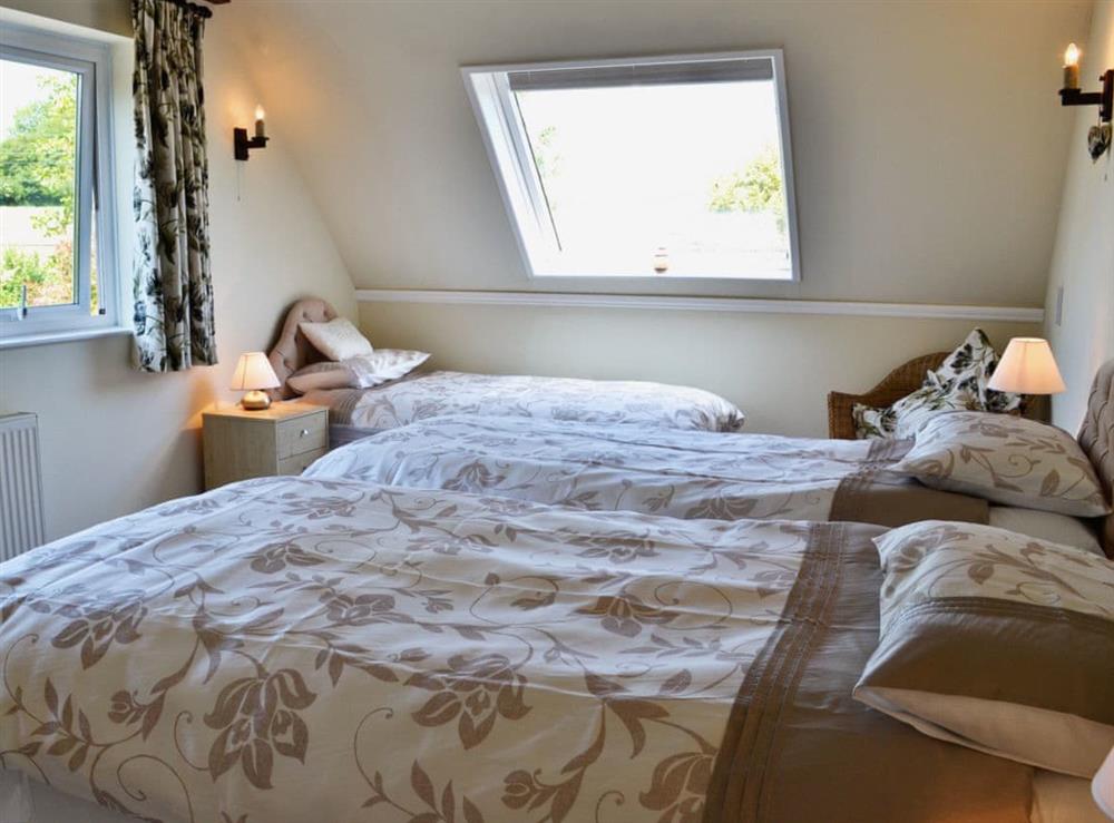 Bedroom (photo 2) at Linnets in Fitzhead, nr Wivelscombe, Somerset