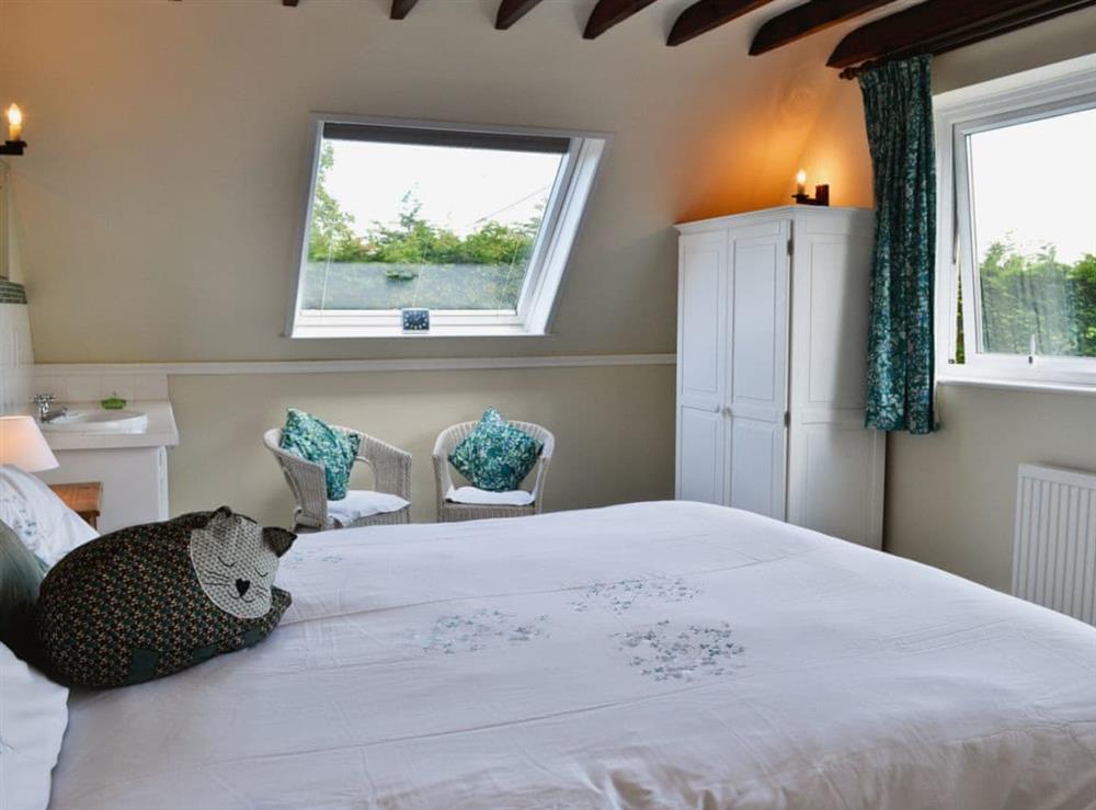 Double bedroom (photo 2) at Linnets in Fitzhead, nr Wivelscombe, Somerset