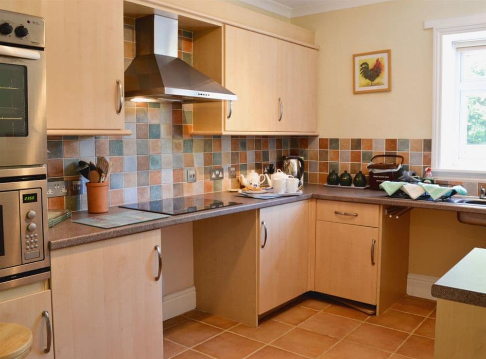 Kitchen at Linnets in Fitzhead, nr Wivelscombe, Somerset
