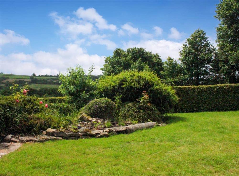 Garden at Linney in Kings Nympton, near South Molton, Devon