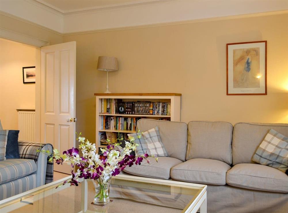 Comfortable seating within living room at Linton in Keswick, Cumbria