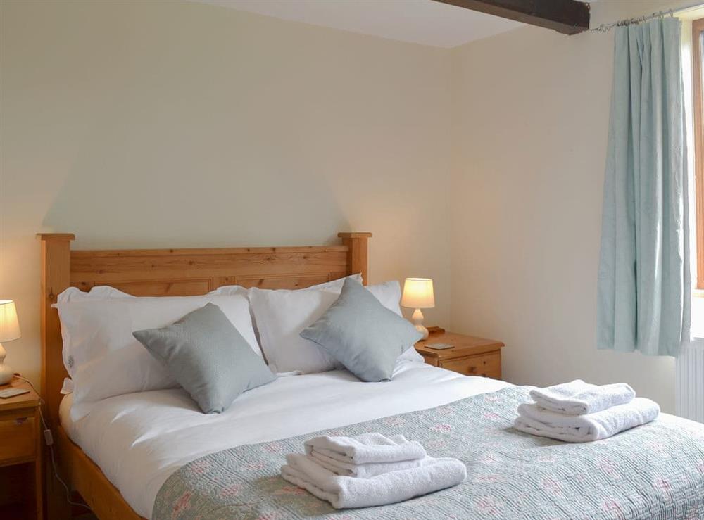Double bedroom at Linton Woods Farm in Linton-on-Ouse, near York, North Yorkshire