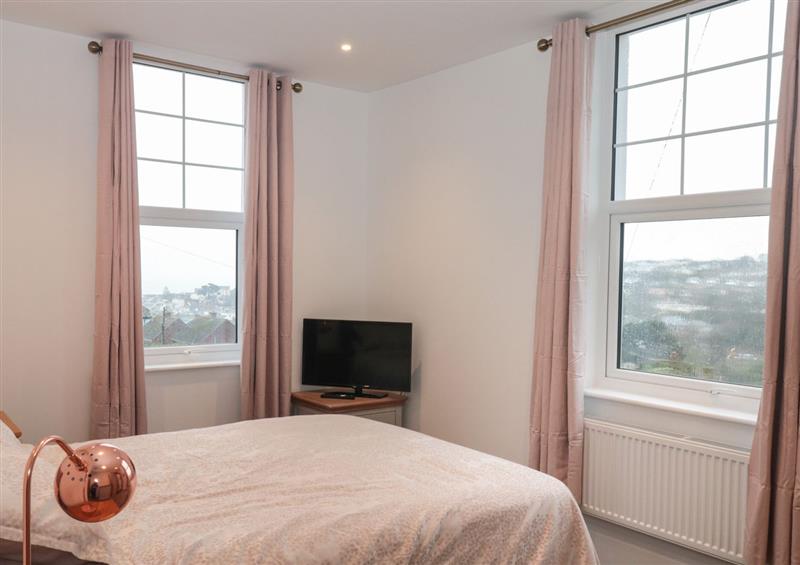 One of the bedrooms at Lion House, Longlands
