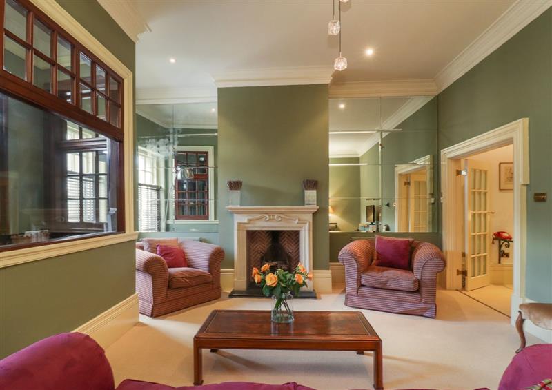 Relax in the living area at Lion House, Moretonhampstead