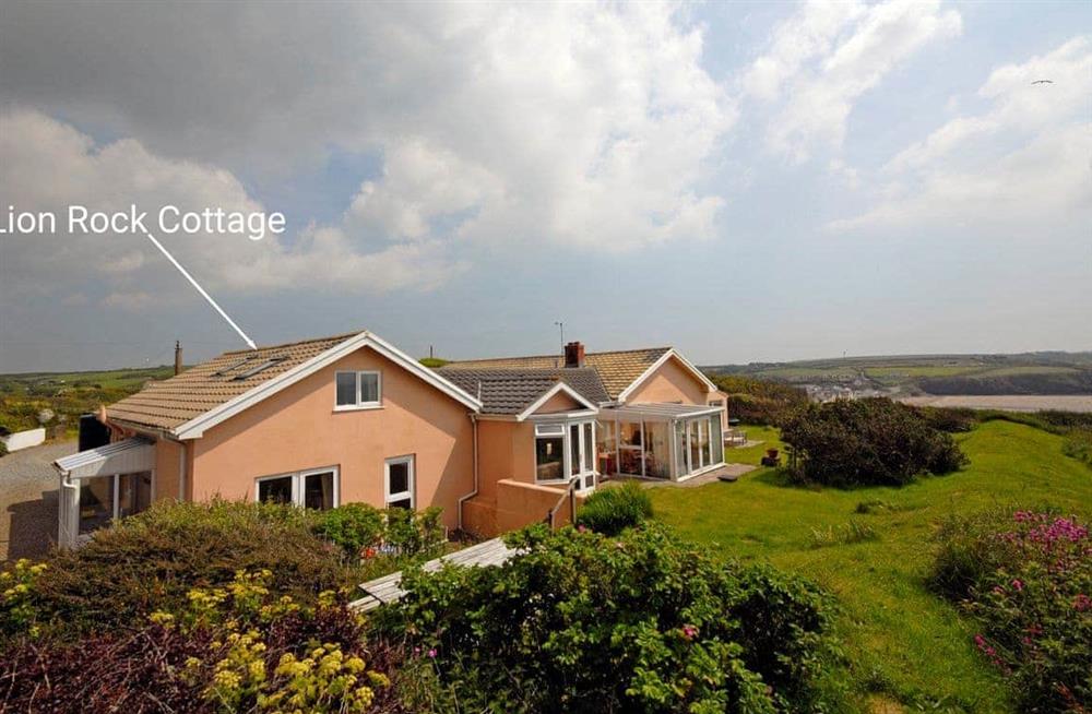 The area around Lion Rock Cottage at Lion Rock Cottage in Haverfordwest, Pembrokeshire, Dyfed