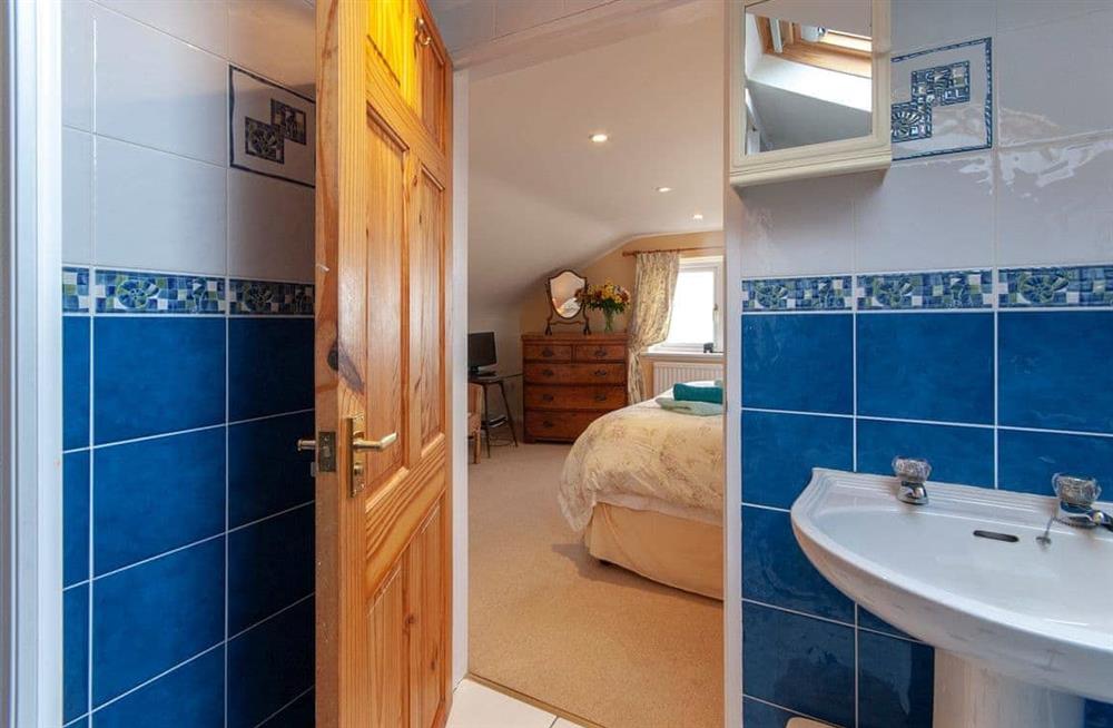 The bathroom at Lion Rock Cottage in Haverfordwest, Pembrokeshire, Dyfed
