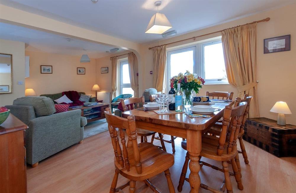 The living area at Lion Rock Cottage in Haverfordwest, Pembrokeshire, Dyfed