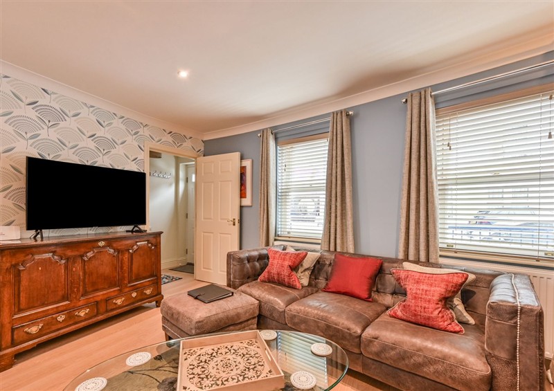 The living area at Lisburne Place, Torquay