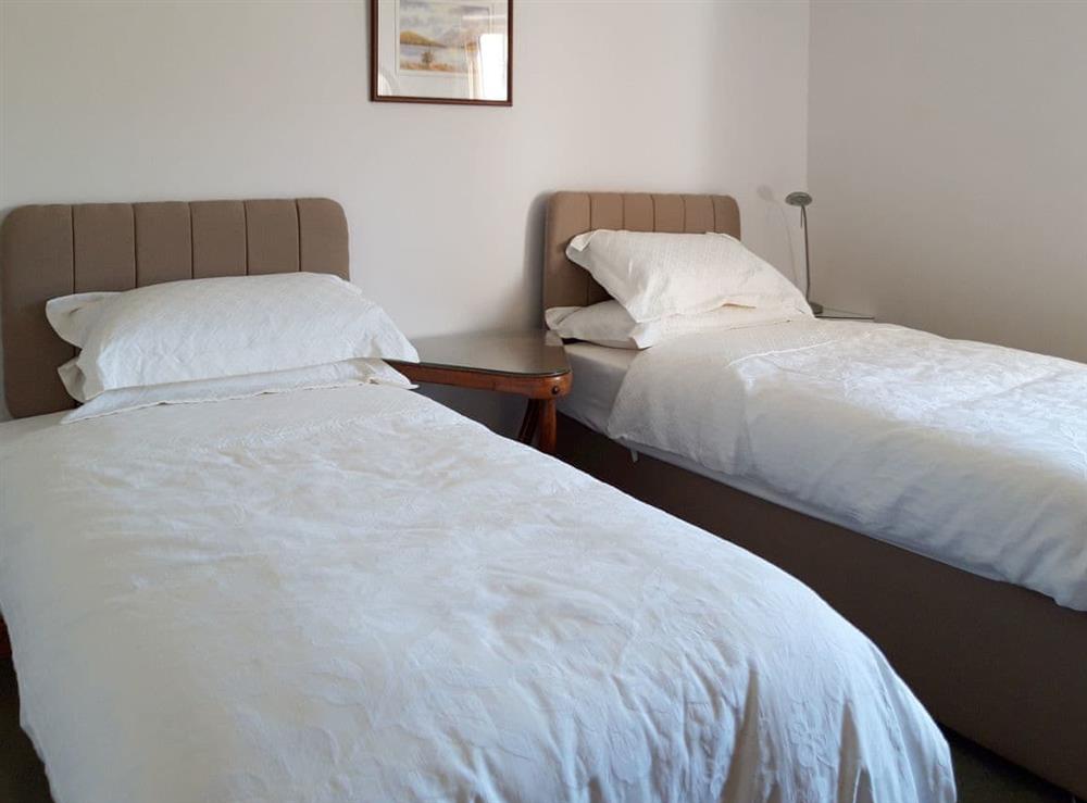 Ground floor twin bedroom at Lismore Cottage in North Ballachulish, near Glencoe, Highlands, Inverness-Shire