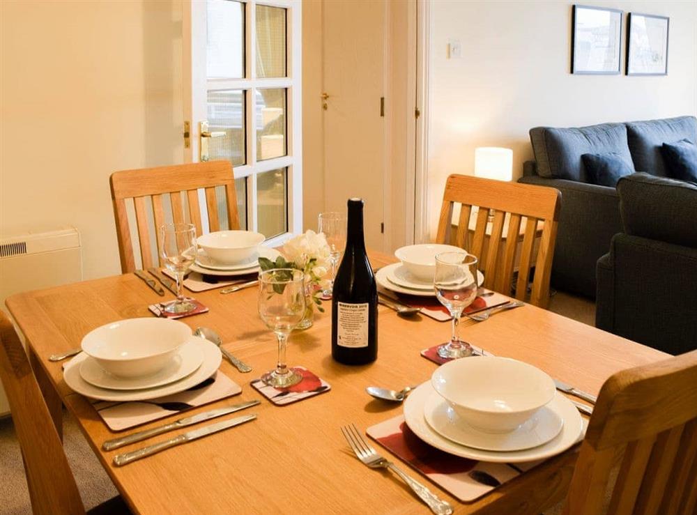 Dining Area at Lismore House Apartment in Oban, Argyll
