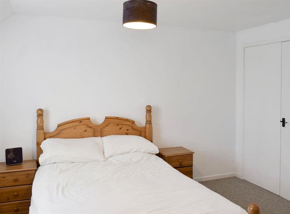 Comfortable double bedroom at Listers Lodge in Brotton, near Saltburn-by-the-Sea, Cleveland