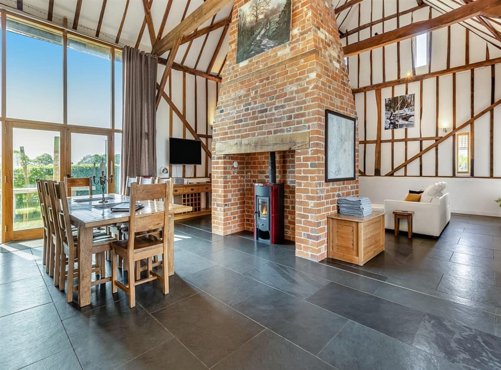Dining Area at Liston Hall Barn in Gosfield, Essex