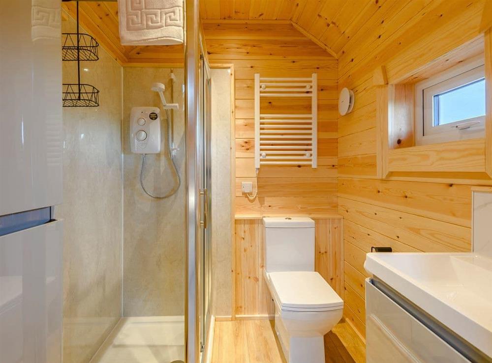 Shower room at Honey Bee Retreat, 