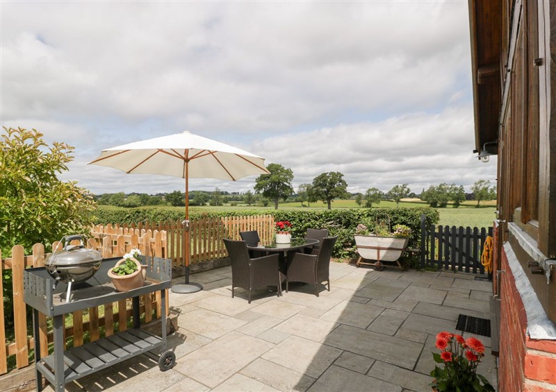 The garden in Little Acorn Cottage at Little Acorn Cottage, Munsley near Ledbury