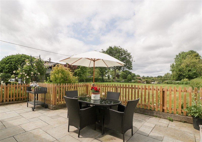 The garden at Little Acorn Cottage, Munsley near Ledbury