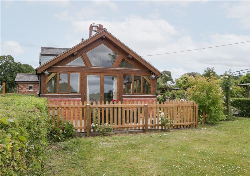The setting of Little Acorn Cottage at Little Acorn Cottage, Munsley near Ledbury