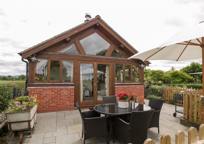 This is the setting of Little Acorn Cottage at Little Acorn Cottage, Munsley near Ledbury