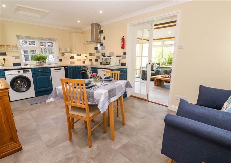 The kitchen at Little Acorns, Gweek