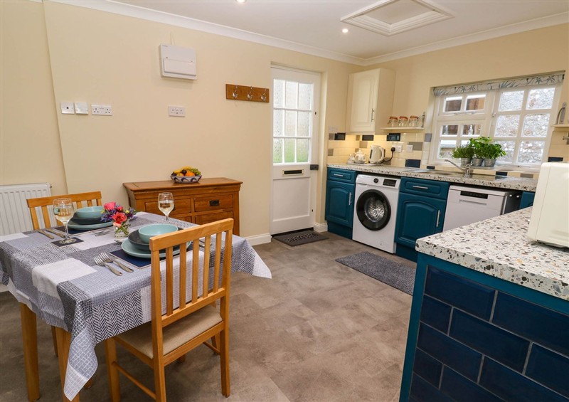 This is the kitchen at Little Acorns, Gweek