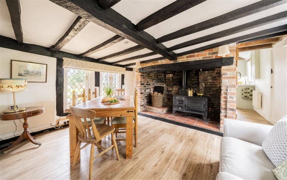 Enjoy the living room at Little Applewood Farm in Bramshaw
