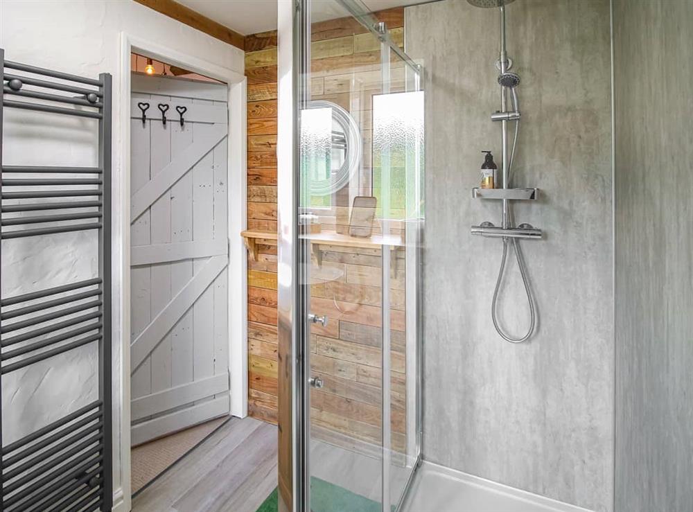Shower room (photo 2) at Little Badger Cottage in Kirkburton, near Huddersfield, West Yorkshire
