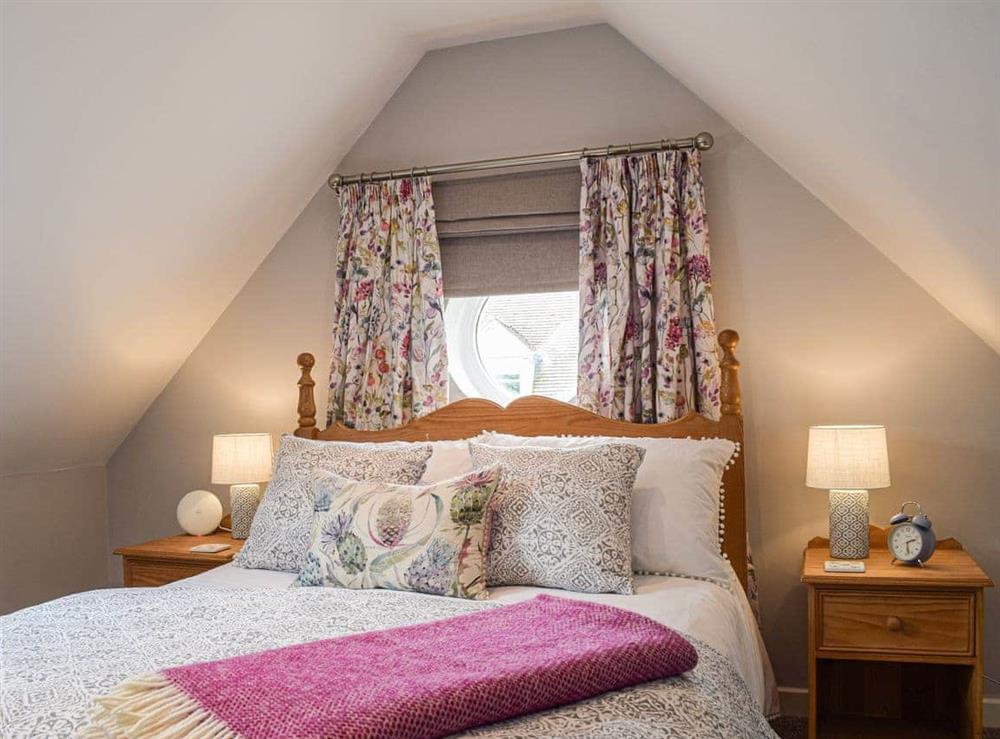 Double bedroom at Little Bank Cottage in Richards Castle, near Ludlow, Herefordshire